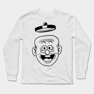 Old Master Q - Big Head Long Sleeve T-Shirt